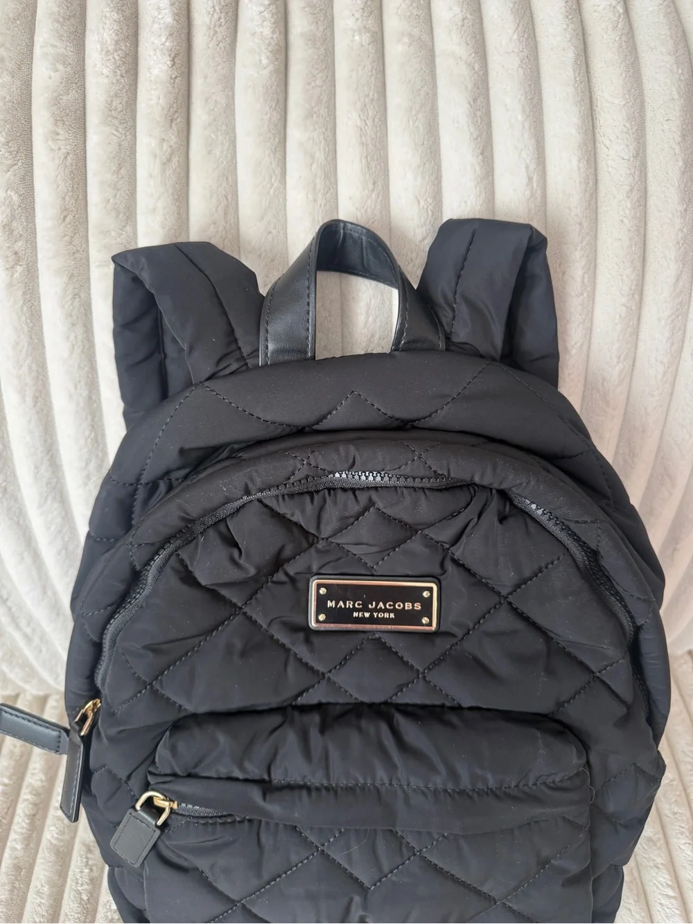 Marc Jacob’s Quilted Nylon School Backpack